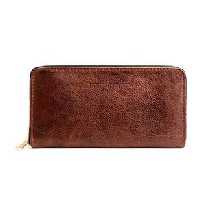Portland Leather Large Accordion Zip Wallet - BRAND NEW
